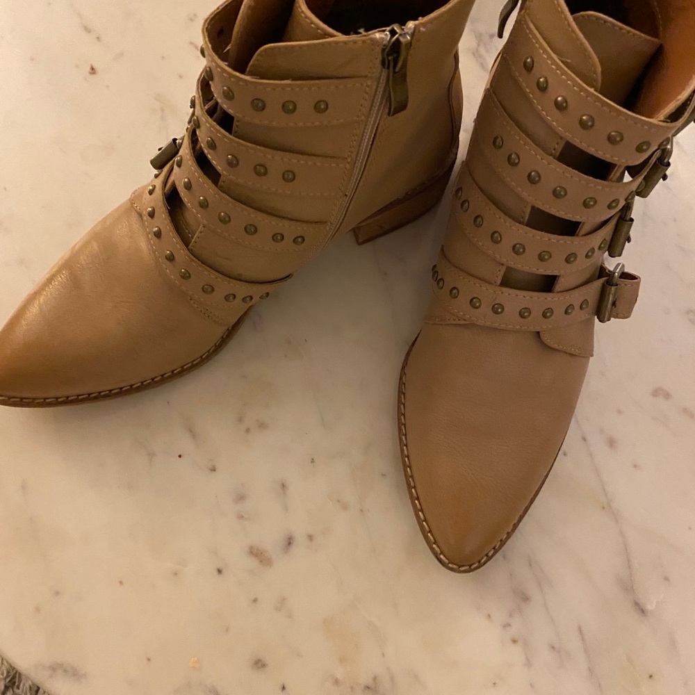 Tan Booties - Picture 4 of 5